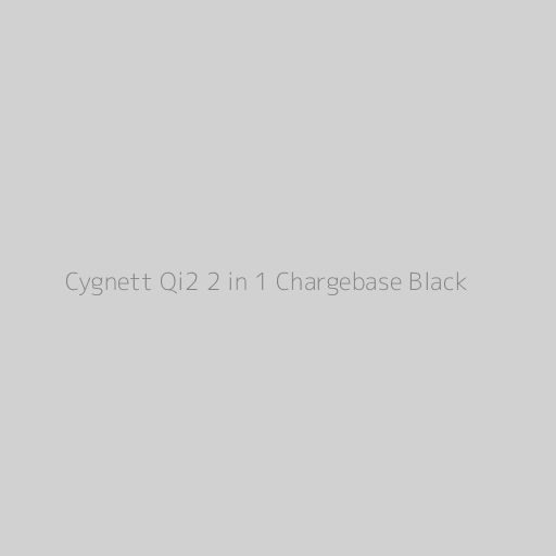 Cygnett Qi2 2 in 1 Chargebase White